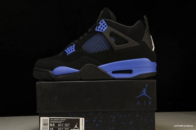 Royal Retro Jordan Black 4 CT8527-018 Game 0717